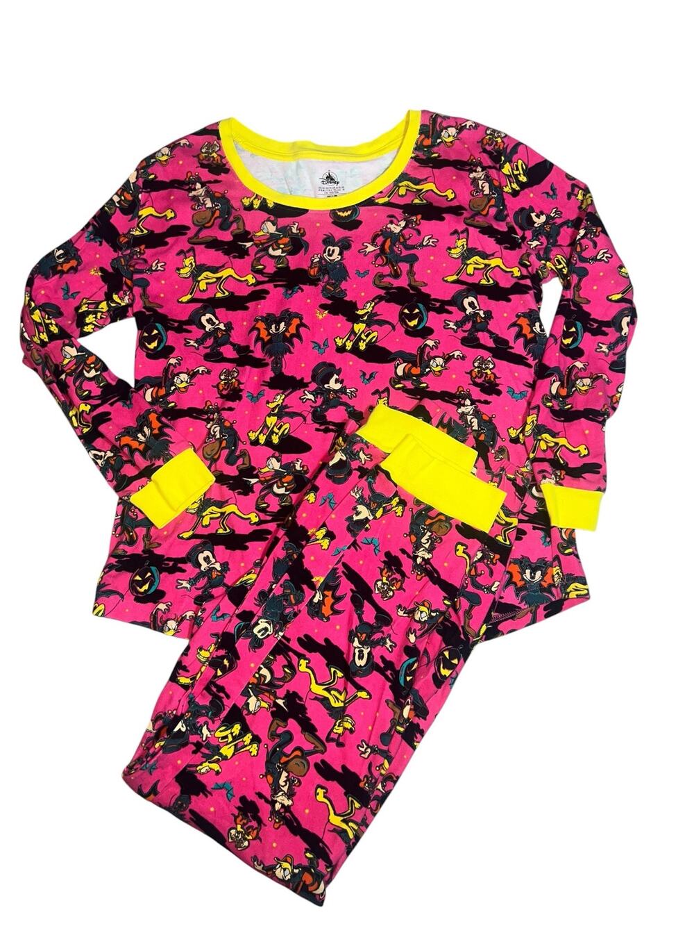 Disney Parks Mickey Mouse and Friends pink Halloween Sleepwear Set for Women 2x